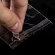 セロハンのOPP袋  小さなジュエリー収納袋  粘着シールバッグ  長方形  透明  12x7cm  一方的な厚さ：0.035mm  インナー対策：9.5x7のCM OPC-R012-02-7