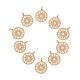 Danlingjewelry 201 pendentifs en acier inoxydable STAS-DL0002-01-1