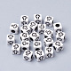 Perles en acrylique de style artisanal MACR-Q226-01D-2