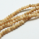 Perles de verre rondelle facettées demi-arc-en-ciel EGLA-L007-B07-4mm-2