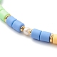 Polymer Clay Beaded Necklaces NJEW-JN03619-01-4