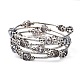 Fashion Wrap Bracelets BJEW-JB00628-11-1