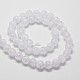Crackle naturale perle di quarzo fili X-G-D840-01-10mm-2