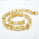 Natural Citrine Chip Beads Strands G-E271-66-3