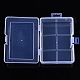Cajas de almacenamiento de cuentas de plástico rectangulares CON-YW0001-32-4