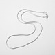 Laiton chaîne serpent création de collier X-KK-F368-30-2