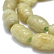 Natural Xiuyan Jade Beads Strands G-O179-E01-3