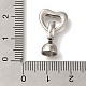 Латунь раз по сравнению с застежками KK-K389-021P-2