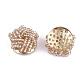 Cabochons en perles de verre FIND-T044-22D-2