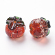 Thème d'automne perles lumineuses au chalumeau faites à la main X-LAMP-G129-01-1