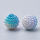 Perles acryliques de perles d'imitation OACR-T004-12mm-07-2