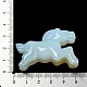 オパライトで彫られた馬の置物  自宅オフィスデスクトップ風水装飾  33~34.5x17x50~54mm DJEW-D012-05F-3
