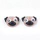 Resin Puppy Cabochons X-CRES-S363-28-1