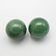 Зеленый драгоценный камень авантюрин украшения DJEW-R001-7-1