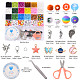 Kits de fabrication de bijoux de bracelet de bricolage DIY-YW0002-65-4