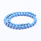 Synthetic Turquoise Beads Strands G-F531-10mm-J03-2