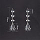 Transparent Glass Pendants for Curtains GLAA-PH0007-02-2