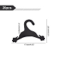 Plastic Dog Footprint Coat Hanger AJEW-WH0188-55-2