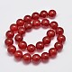 Natural & Dyed Malaysia Jade Bead Strands G-A146-14mm-A02-2