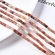 Chapelets de perles en jaspe de brecciated naturel G-S366-085-4