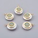 Natural Cultured Freshwater Pearl Pendants PEAR-F008-11G-1
