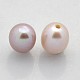 Perlas naturales abalorios de agua dulce cultivadas PEAR-M010-02-1