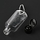 50ml Portable PETG Travel Bottles with Keychain KY-H006-01A-2