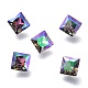 Cubic Zirconia Pointed Back Cabochons ZIRC-H108-09C-001GL-2