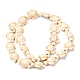 Perles de khaulite synthétiques TURQ-E007-13-5