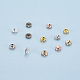 Abalorios de latón Diamante de imitación espaciador RB-JP0002-12-NF-6