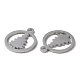 304 Stainless Steel Charms STAS-F300-02P-2