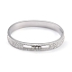 304 Stainless Steel Bangles BJEW-O184-02-2