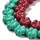 Synthetic Coral Dyed Beads Strands CORA-P008-06A-3