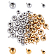 UNICRAFTALE About 60pcs 3 Sizes Hanger Links Bail Stainless Steel Round Bail Beads Golden & Stainless Steel Color Hanger Connector Links for Pendant European Jewelry Making STAS-UN0010-07-1