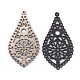 PU Leather Filigree Joiners FIND-T020-059-2