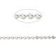 925 серебряная цепочка с родиевым покрытием и круглыми звеньями STER-NH0001-27A-P-2
