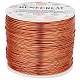 BENECREAT 20 Gauge (0.8mm) Aluminum Wire 235m (770FT) Anodized Jewelry Craft Making Beading Floral Colored Aluminum Craft Wire - Copper AW-BC0001-0.8mm-04-1
