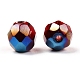 Perles de verre tchèques polies au feu LAMP-O017-151-RM8-3