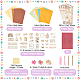Kits de manualidades para niños sobre y tarjeta con el tema del día del maestro diy AJEW-WH0415-62C-2