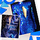SUNNYCLUE 1 Box 50Pcs Sew on Mirror Pieces Mirror Sew on Beads Irregular Sewing Acrylic Rhinestones Mirrored Loose Beads Flat Back Mirror Tiles Shiny Sew-on Stone for Evening Dresses Cloth Garment DIY-SC0022-66-5