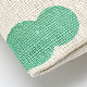 Bedruckte Beutel aus Polycotton (Polyester-Baumwolle) mit Kordelzug ABAG-T004-10x14-19-4