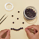 Creazione di braccialetti elastici con perline fai da te sunnyclue DIY-SC0009-53-6