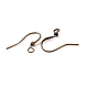 Brass French Earring Hooks KK-Q365-AB-NF-2