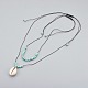 Cauris perles perles pendentifs colliers ensembles NJEW-JN02299-03-1