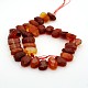 Dyed Natural Red Agate Bead Strands G-J282-04-2