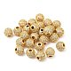 Brass Micro Pave Clear Cubic Zirconia Beads KK-I705-13G-3