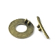 Tibetan Style Alloy Toggle Clasps MLF10975Y-NF-2