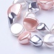 Chapelets de perles de coquille BSHE-P030-02A-3
