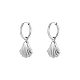 Stylish Stainless Steel Shell Earrings for Women's Daily and Party Outfits HK0128-2-1