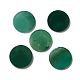 Natürliche grüne Onyx-Achat-Cabochons G-A213-03D-1
